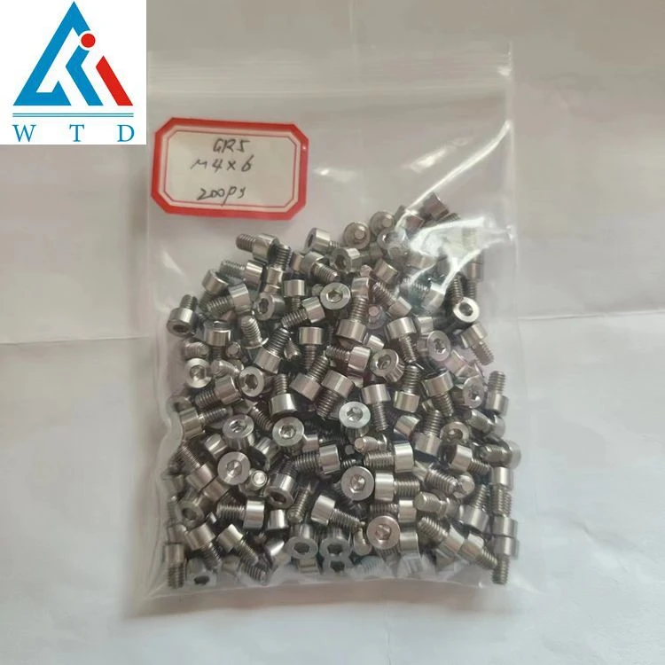 M4 titanium hex socket cap head screw M4 titanium hex socket cap head screw